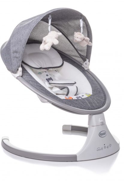 Кресло-качалка 4Baby Rock`n relax grey 4RR02