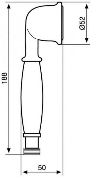 Лейка Emmevi Rubinetterie Tiffany СО 2403 CR 