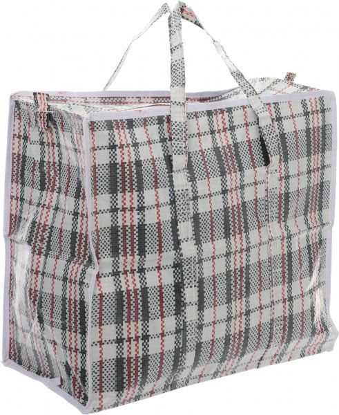 Сумка хозяйственная Клетка 330x390x180 мм разноцветный
