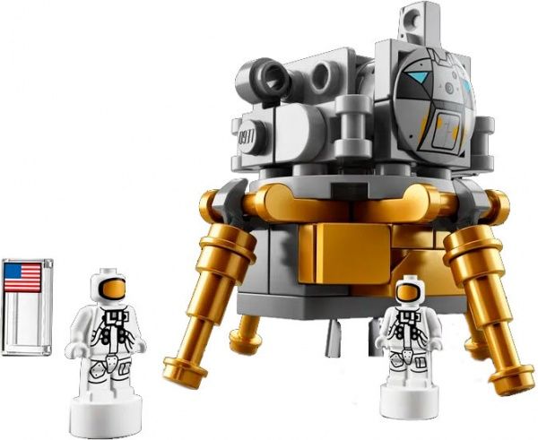 Конструктор LEGO Ideas Ракетно-космическая система НАСА Сатурн-5-Аполлон 92176