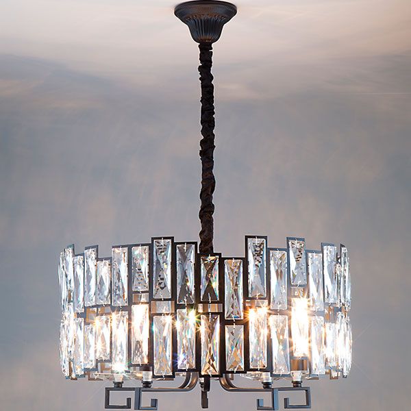 Люстра підвісна Strotskis Frammenti 5x60 Вт E14 чорний 275/5 