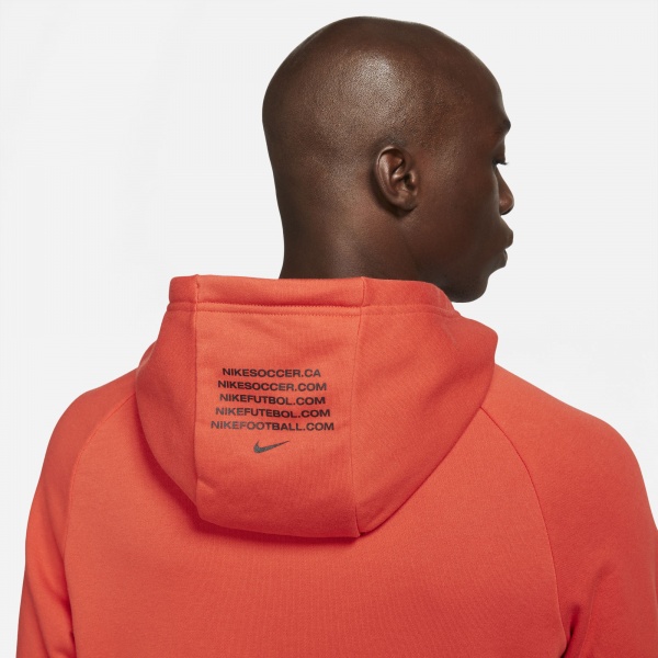 Джемпер Nike M NK FC PO HOODIE FZ DA5577-673 р. XL червоний