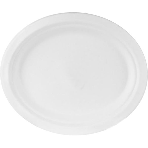 Тарелка Екола овальная 26х19 см 10 шт