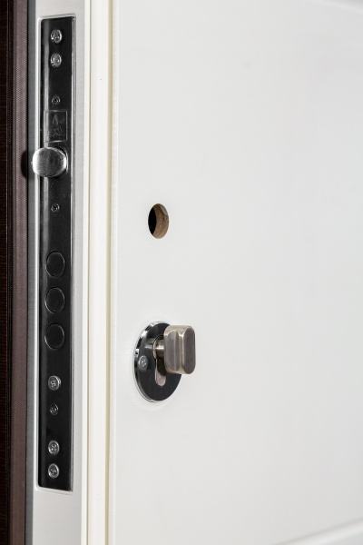 Дверь входная Revolut Doors В-413 мод. 163 венге горизонт темный / дуб пломбир горизонт 2040x840 мм левая