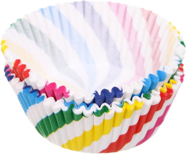 Формочки для кексов 5 см 60 шт. в ассортименте