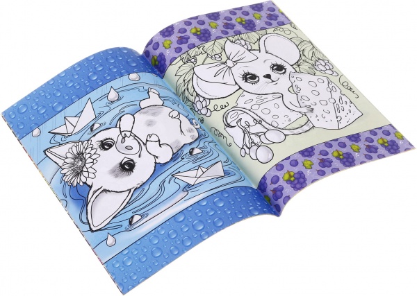 Раскраска Art studio of happiness 148х210 мм А4 в ассортименте