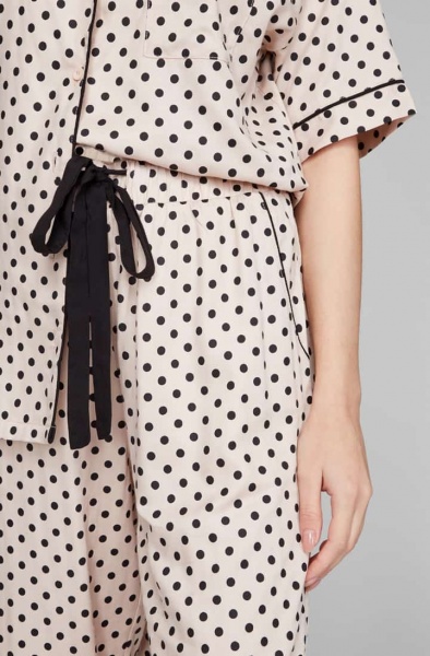 Піжама жіноча Naviale ROMANTIC DOTS LH523-01 р. L крем
