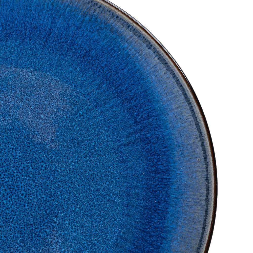 Тарелка обеденная Krauff 27,6 см Blue Ocean 21-318-009