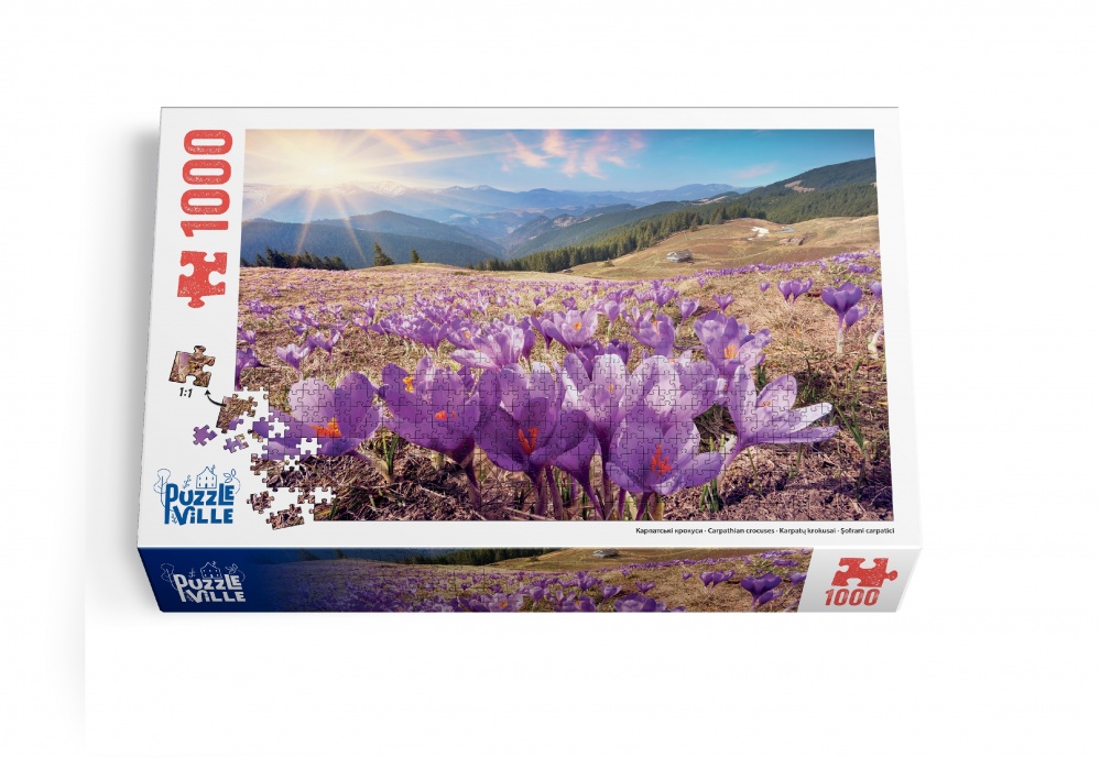 Пазл PUZZLEVILLE Карпатские крокусы 1000 элементов PZL1000_2