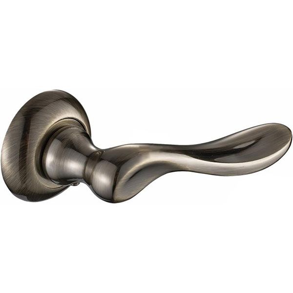 Ручка на розетці  MVM Z-1312 стара бронза