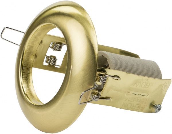 Светильник точечный Feron 2767 E14 матовое золото 