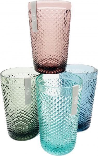 Стакан высокий Corn 350 мл серый 350 мл Fiora 