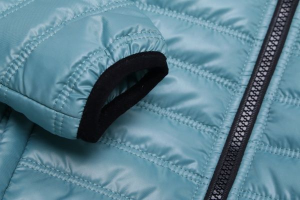 Куртка для девочек Білтекc стеганая р.98 бирюзовый 