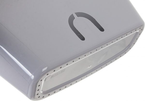 Кошик навісний для зберігання Gondol Plastic G-507 Grey 285x315x120 мм