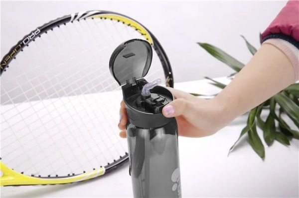 Пляшка для води 600 мл Casno чорний KXN-1211_Black