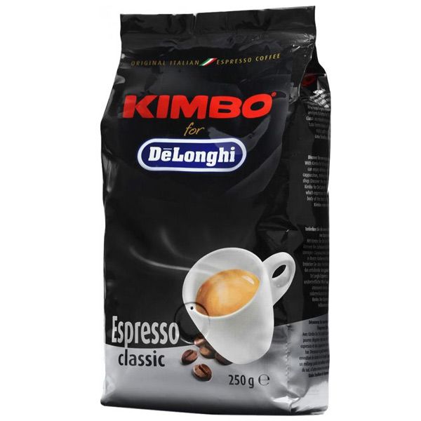 Кофе в зернах Kimbo DeLonghi Espresso Classic 250 г 8002200109219 