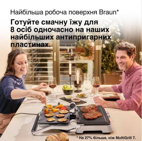 Гриль електричний Braun CG9043 MultiGrill 9