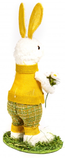 Декорация пасхальная Кролик на траве 46 см в ассортименте (F418A438/39)