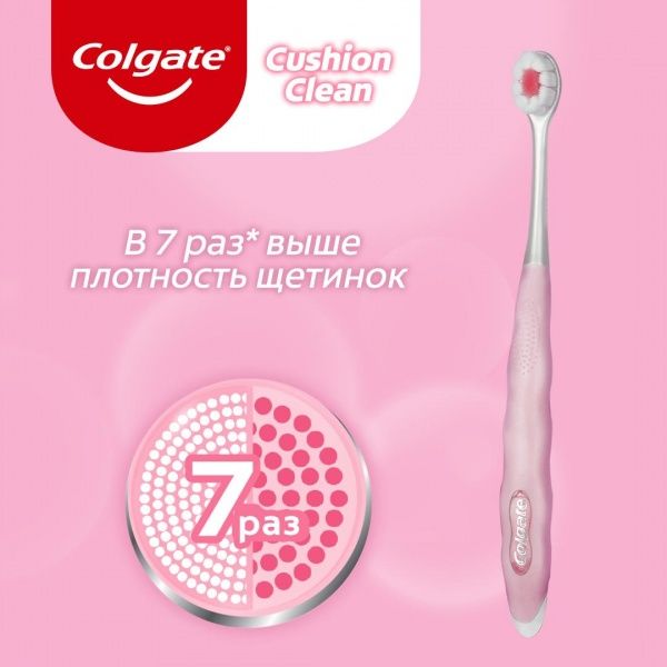 Зубная щетка Colgate Cushion Clean мягкая