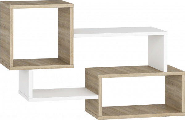 Полиця Грейд Мікс Преміум 850x550x250 мм дуб сонома/німфея альба 