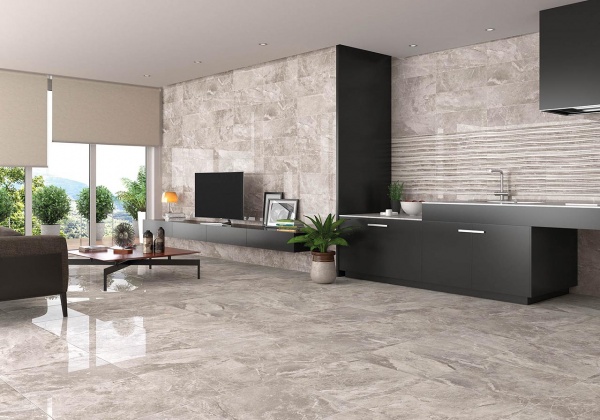 Плитка EcoCeramic LOUVRE GRIS 45х45 