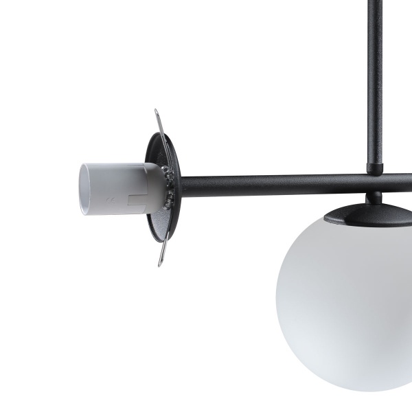 Світильник стельовий TK Lighting Celeste 6217 3x15 Вт E27 чорний 