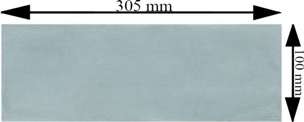 Плитка Cifre Тітан аква 10х30,5 