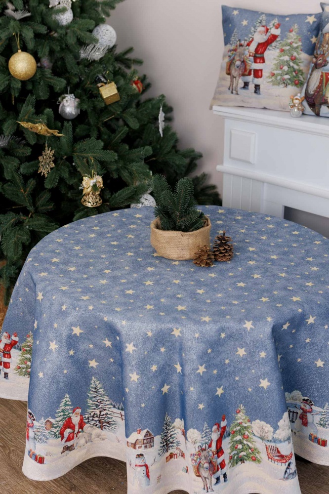 Скатерть круглая Сказочная ночь Ø 160 см La Nuit