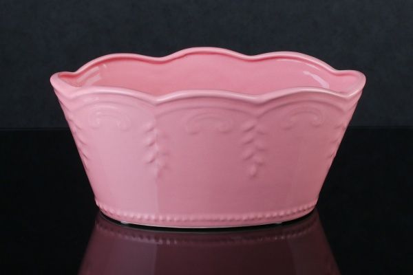 Ваза для фруктів Прованс 12х15х26,5 см рожева Eterna