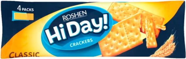 Крекер Roshen Hi Day! Класичний БКР 25 шт 180 г 
