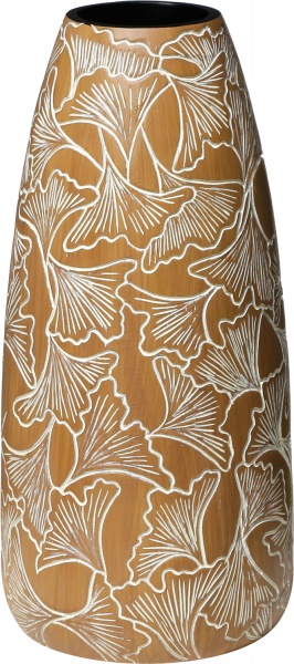 Ваза коричневая Forest 41 см