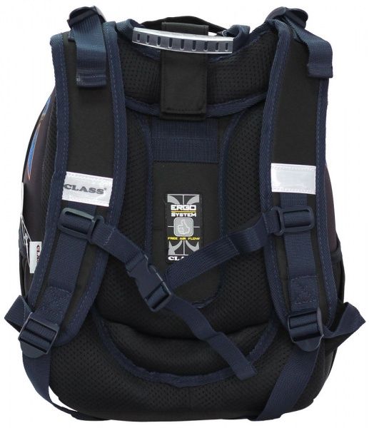 Рюкзак каркасный CLASS SchoolCase Mini Robowars 2 отделения 2107C