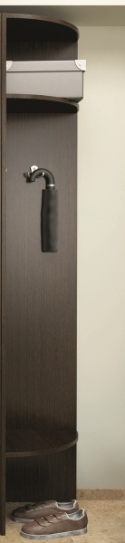 Передпокій SOKME Кутове закінчення Лола венге темний 