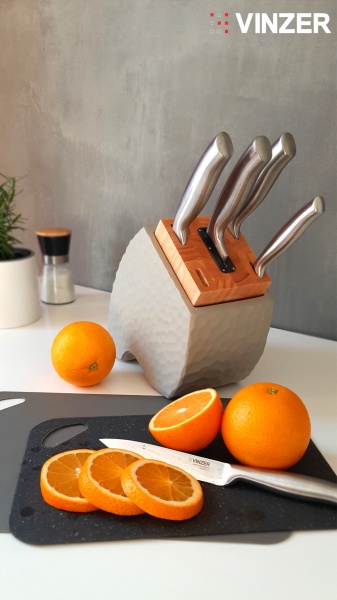 Набор ножей Modern X50CrMoV15 (50118) Vinzer