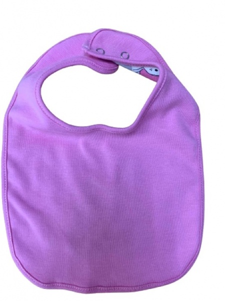 Слюнявчик Моя планета Розовые зайцы розовый Сл302-5 