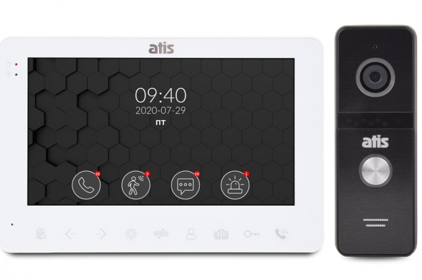 Комплект видеодомофона AD-780FHD-W Kit box 164197