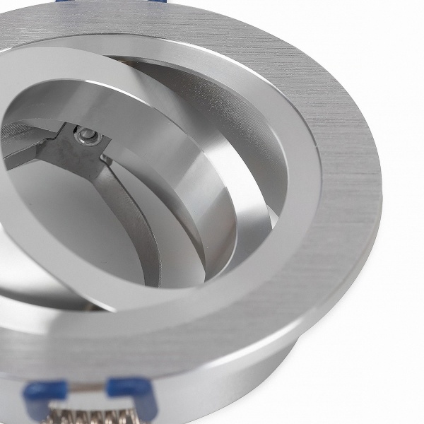 Светильник точечный Berger 40 Вт GU10 серебряный 3023-DL-1 Aluminium & White 