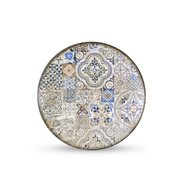 Тарелка обеденная Vintage Mosaic Graphics 25 см WL-671305 / A Wilmax