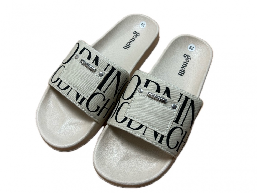 Шльопанці Gemelli Мода р.39 бежевий