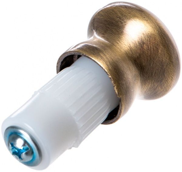 Заглушка для рейлинга  ретро античная бронза