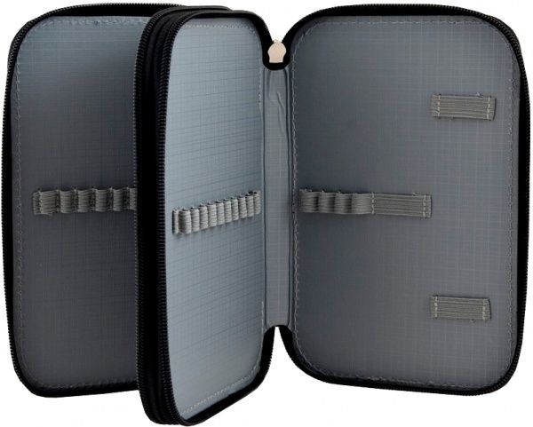 Пенал твердый двойной HP-01 Speed Champions Smart черный