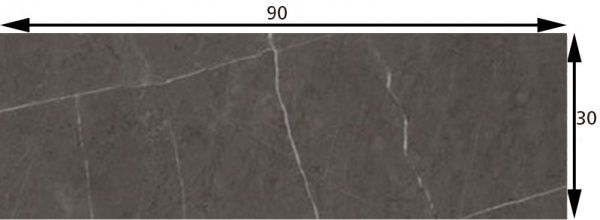Плитка Cifre Pietra Antracite 30х90 