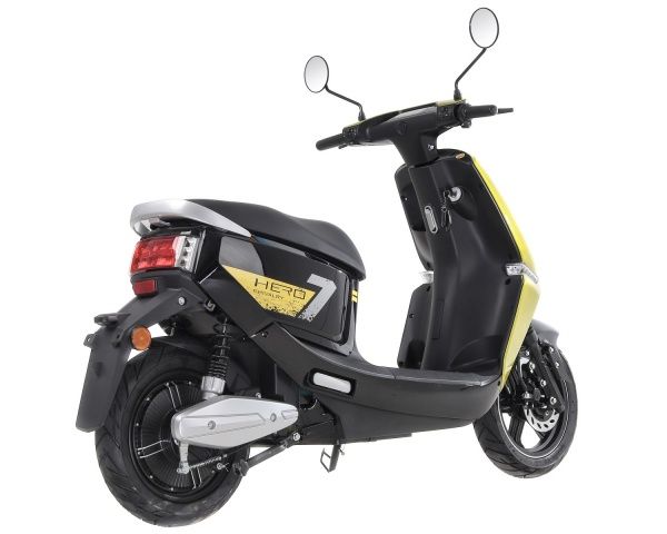 Электроскутер YADEA S-Like black/yellow 