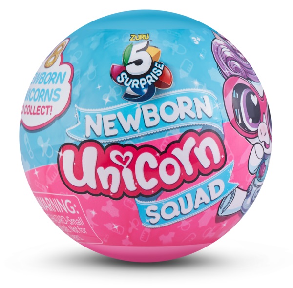 Игровой набор Zuru Mini Brands Baby Unicorn фигурки сюрприз в шаре 5 шт. в ассортименте 6816102 