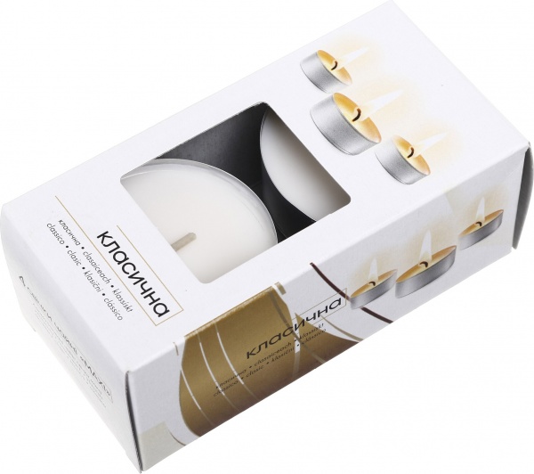 Свеча Pako-If чайная Классика 4 шт 