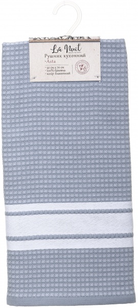 Рушник кухонний Asta 50x72 см La Nuit блакитний 