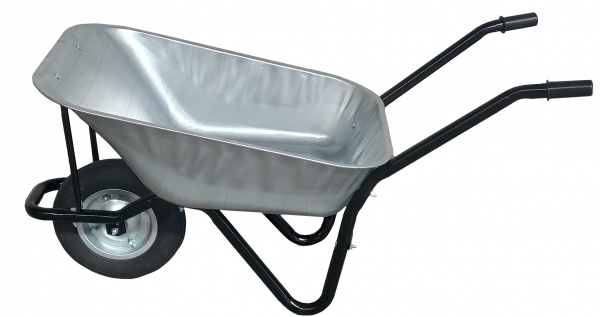 Тачка строительная ALOFT WB-0121 (85 литров) + 50 мешков