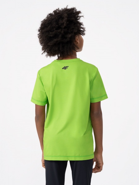 Футболка 4F TSHIRT FNK M441 4FJAW23TFTSM441-41S р.134/140 белый