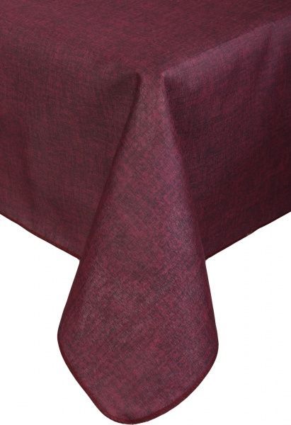 Скатертина Monaco 120x160 см бордовий Gemitex 