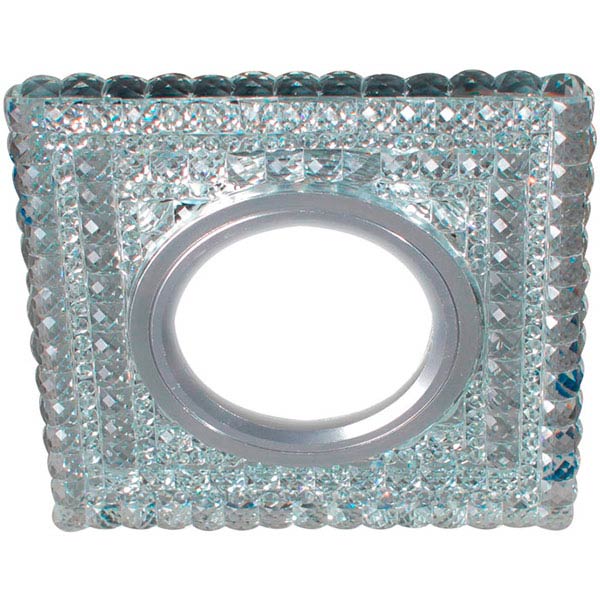 Светильник точечный Светкомплект SVS 107 с LED-подсветкой 50 Вт G5.3 4500 К алюминий 